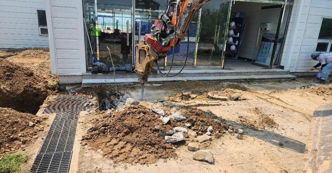 콘크리트 깨기1